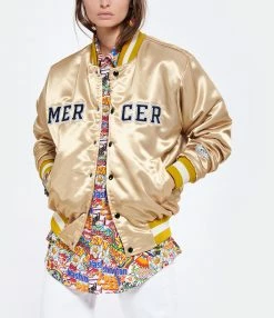 Nouveau ⭐ MERCER Veste Bomber Varsity Satin Jaune ???? 9 Nouveau ⭐ MERCER Veste Bomber Varsity Satin Jaune ???? -BOUTIQUE MARGAUX LONNBERG unnamed file 1032