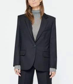 Budget 🥰 MARGAUX LONNBERG Veste Blazer Duke Laine Navy ❤️ -BOUTIQUE MARGAUX LONNBERG unnamed file 1071