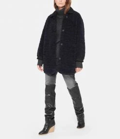 Top 10 🎉 VANESSA BRUNO Veste Réversible Vanna Noir ⭐ -BOUTIQUE MARGAUX LONNBERG unnamed file 1079