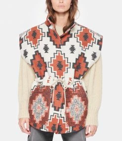 Bon marché 🥰 IRO Veste Sans Manches Rinar Laine Écru ✔️ -BOUTIQUE MARGAUX LONNBERG unnamed file 1098