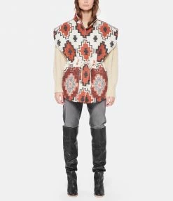 Bon marché 🥰 IRO Veste Sans Manches Rinar Laine Écru ✔️ -BOUTIQUE MARGAUX LONNBERG unnamed file 1099