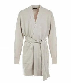 Sortie 👍 JOSEPH Gilet Soie Coton Beige 😀