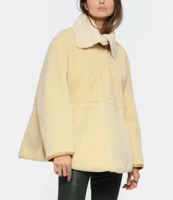 Acheter 😉 ISABEL MARANT Manteau Brigitte Écru ✨ -BOUTIQUE MARGAUX LONNBERG unnamed file 1127