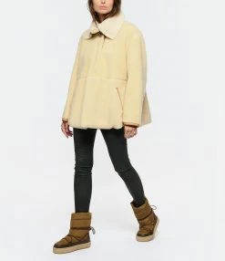 Acheter 😉 ISABEL MARANT Manteau Brigitte Écru ✨ -BOUTIQUE MARGAUX LONNBERG unnamed file 1128