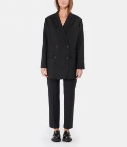 Budget ⭐ IRO Veste Tailleur Lonni Laine Noir 🎉 -BOUTIQUE MARGAUX LONNBERG unnamed file 1137