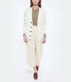 De gros 🌟 GOLDEN GOOSE Cardigan Coton Blanc ⭐ -BOUTIQUE MARGAUX LONNBERG unnamed file 1146