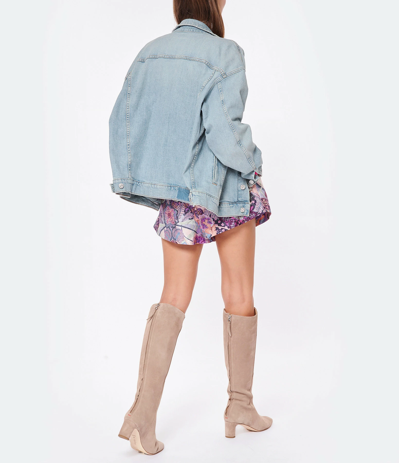 Le moins cher ???? MOTHER Veste The Drop It Drifter Denim I Confess ???? 5 Le moins cher ???? MOTHER Veste The Drop It Drifter Denim I Confess ???? – Image 5