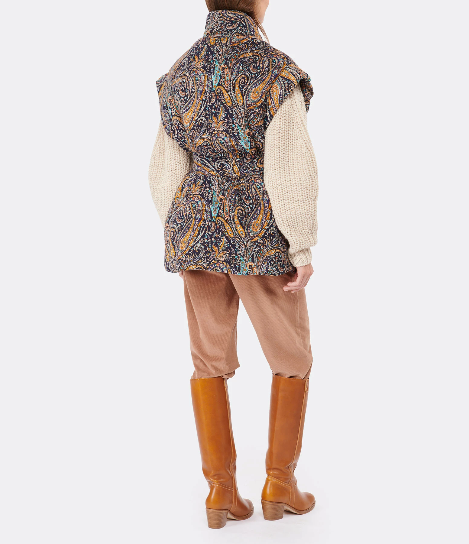 Meilleure vente ???? ANTIK BATIK Veste Sans Manches Elvis Coton Multicolore ???? 5 Meilleure vente ???? ANTIK BATIK Veste Sans Manches Elvis Coton Multicolore ???? – Image 5