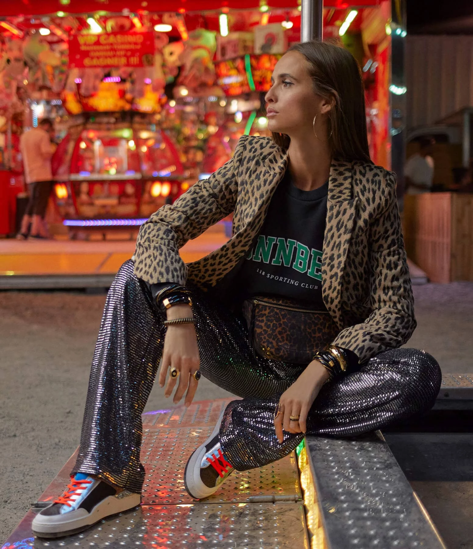 Tout neuf ⭐ ZADIG & VOLTAIRE Veste Blazer Visko Léopard Naturel 🤩 4 Tout neuf ⭐ ZADIG & VOLTAIRE Veste Blazer Visko Léopard Naturel 🤩 – Image 4