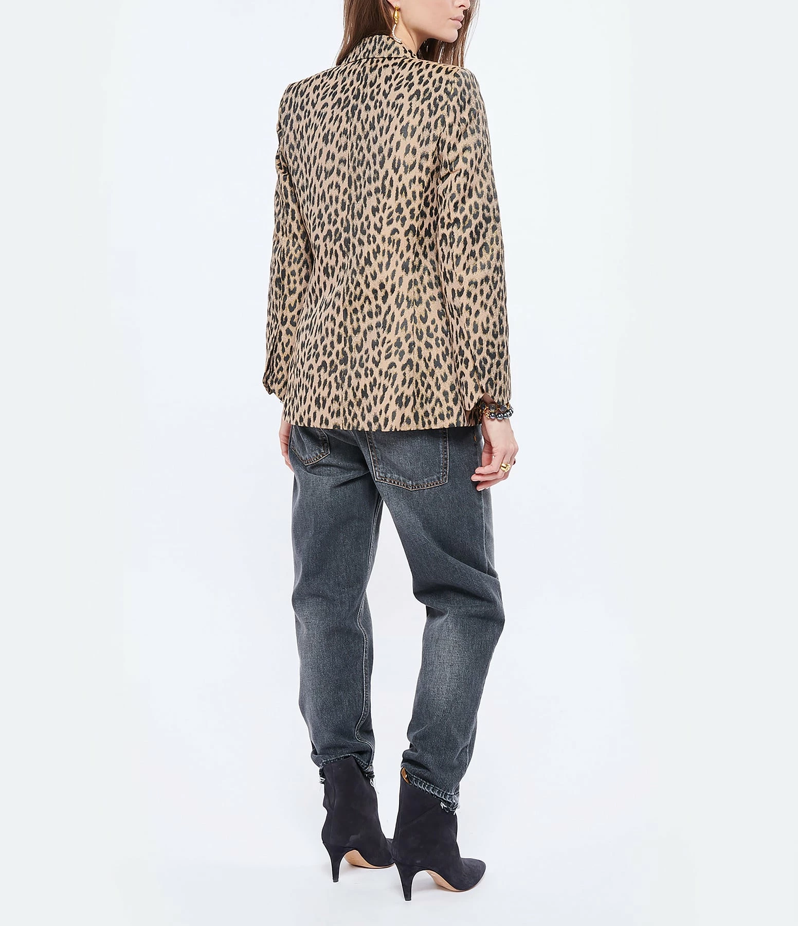 Tout neuf ⭐ ZADIG & VOLTAIRE Veste Blazer Visko Léopard Naturel 🤩 7 Tout neuf ⭐ ZADIG & VOLTAIRE Veste Blazer Visko Léopard Naturel 🤩 – Image 7