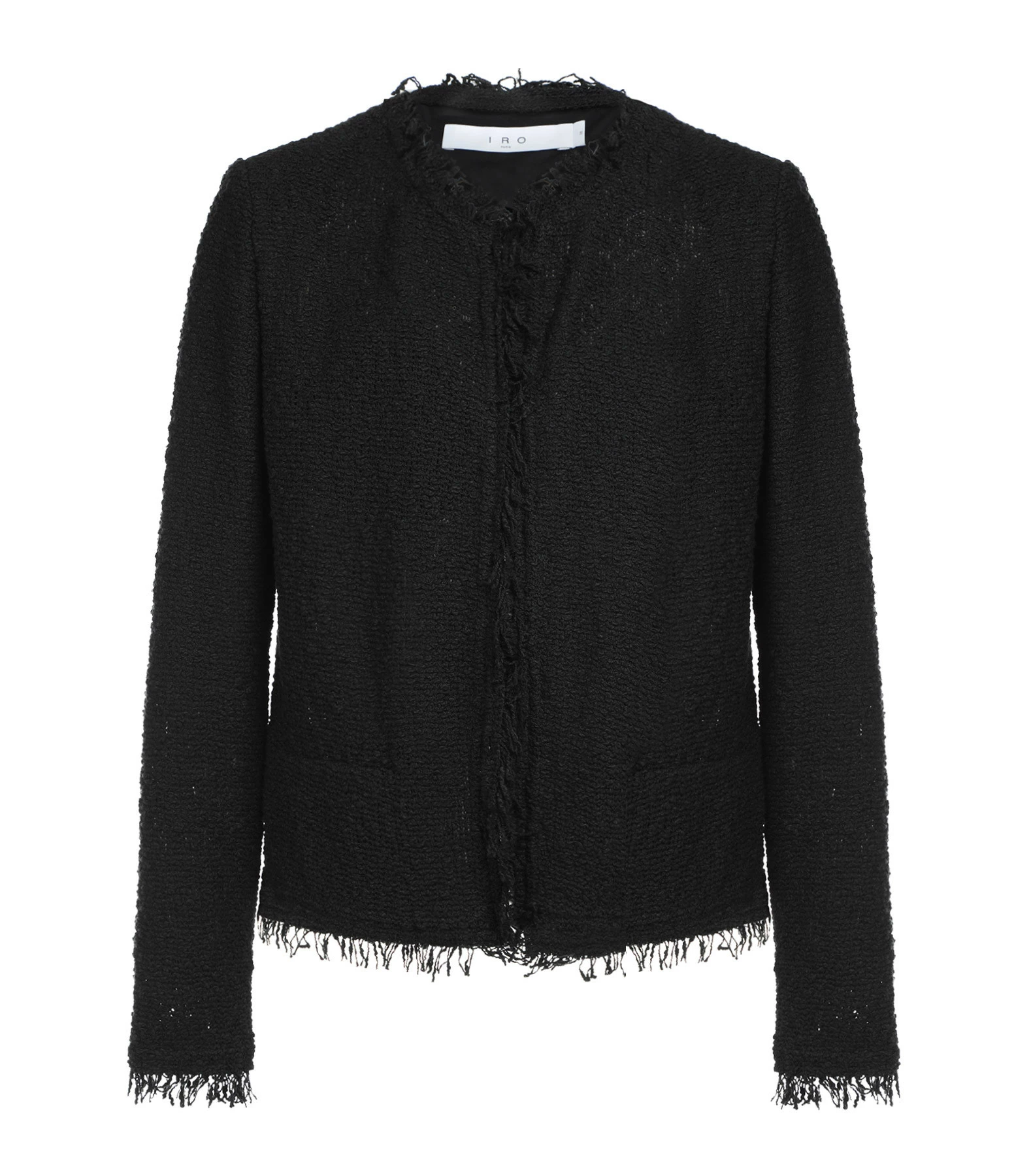 Grosses soldes 🥰 IRO Veste Shavani Coton Noir 🔥 1 Grosses soldes 🥰 IRO Veste Shavani Coton Noir 🔥