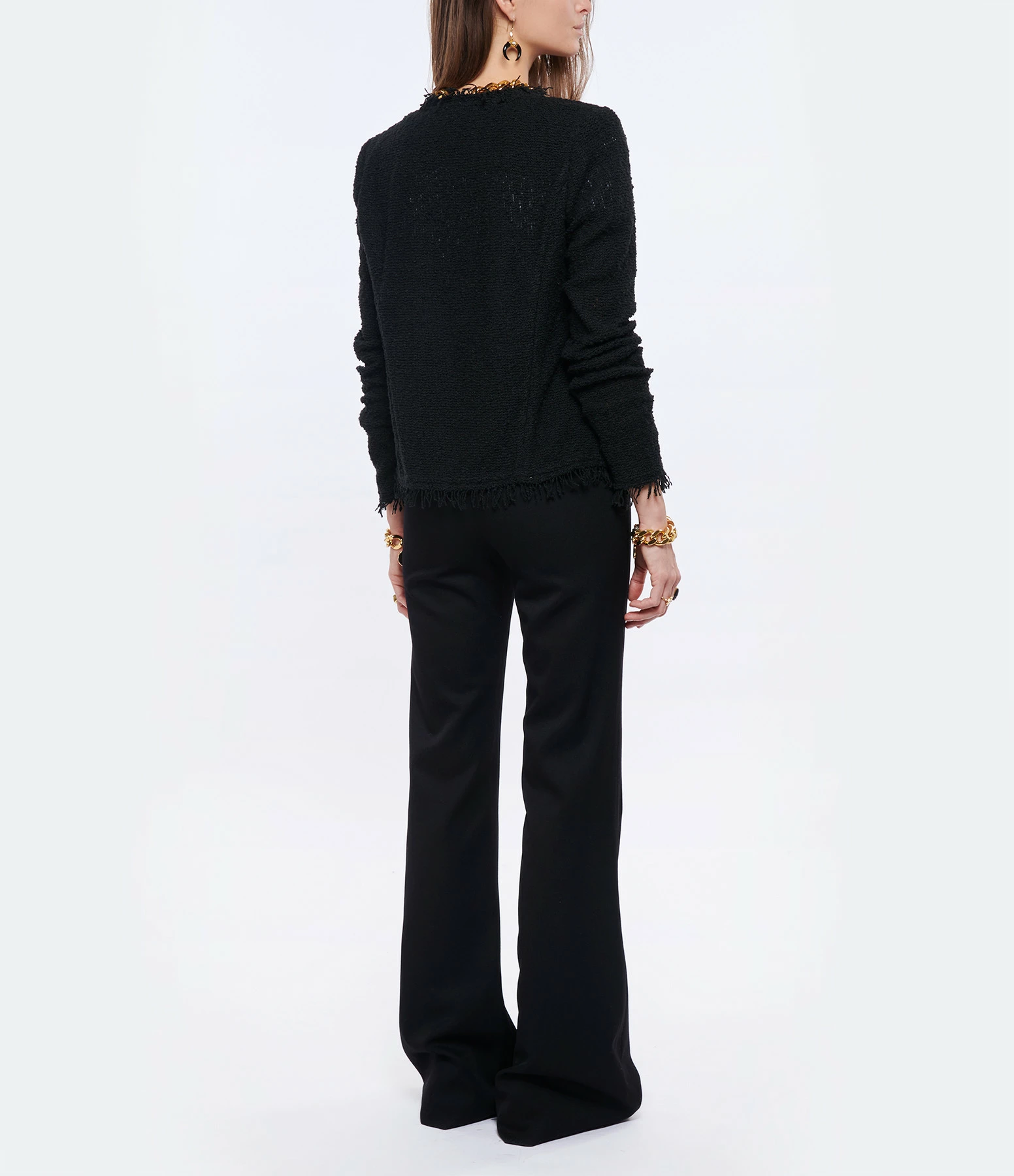 Grosses soldes 🥰 IRO Veste Shavani Coton Noir 🔥 5 Grosses soldes 🥰 IRO Veste Shavani Coton Noir 🔥 – Image 5