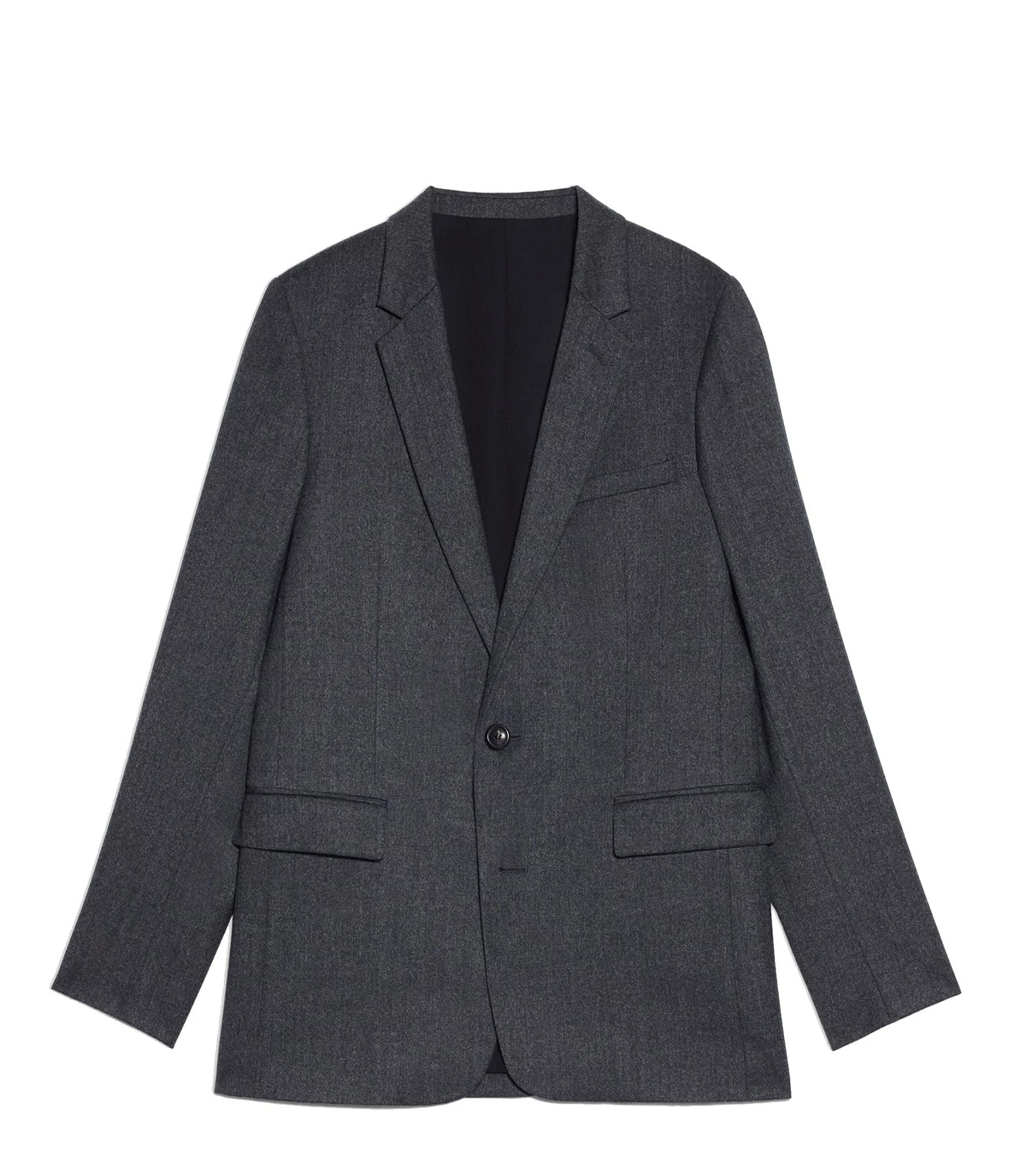 Vente flash 🌟 AMI PARIS Veste Blazer Unisexe Laine Vierge Gris ❤️ 1 Vente flash 🌟 AMI PARIS Veste Blazer Unisexe Laine Vierge Gris ❤️