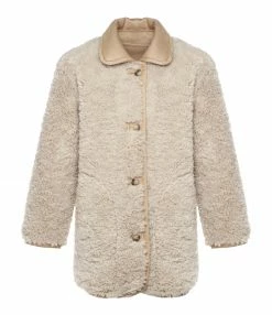 De gros 🧨 VANESSA BRUNO Veste Réversible Vanna Beige 🔔