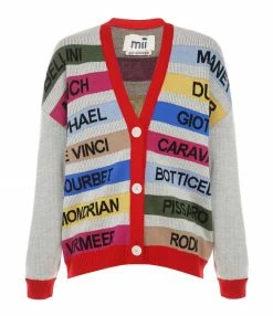 Vente flash 🎉 MII Gilet Ernst Laine Jacquard Multicolore 🥰