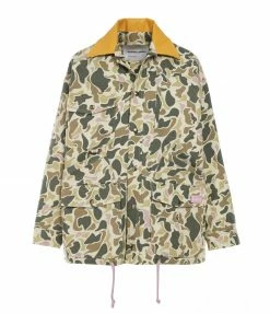 De gros 🤩 MARGAUX LONNBERG Veste Baldwin Coton Camouflage ⭐