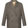 Sortie ???? LOULOU STUDIO Veste Blazer Donau Laine Gris ????
