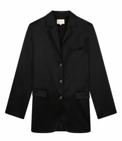 Acheter 😍 LOULOU STUDIO Veste Blazer Sund Noir 😉