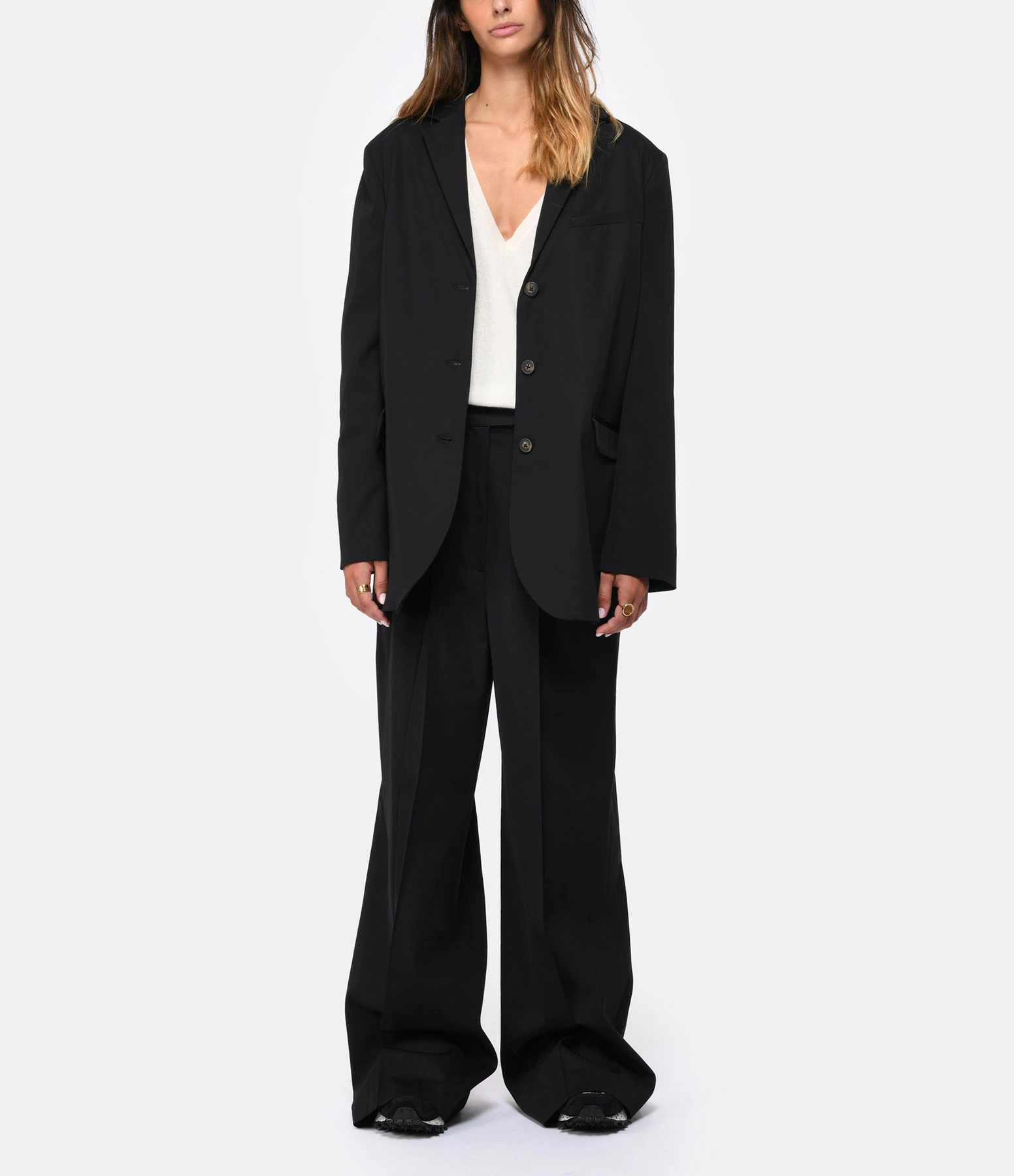 Acheter 😍 LOULOU STUDIO Veste Blazer Sund Noir 😉 3 Acheter 😍 LOULOU STUDIO Veste Blazer Sund Noir 😉 – Image 3