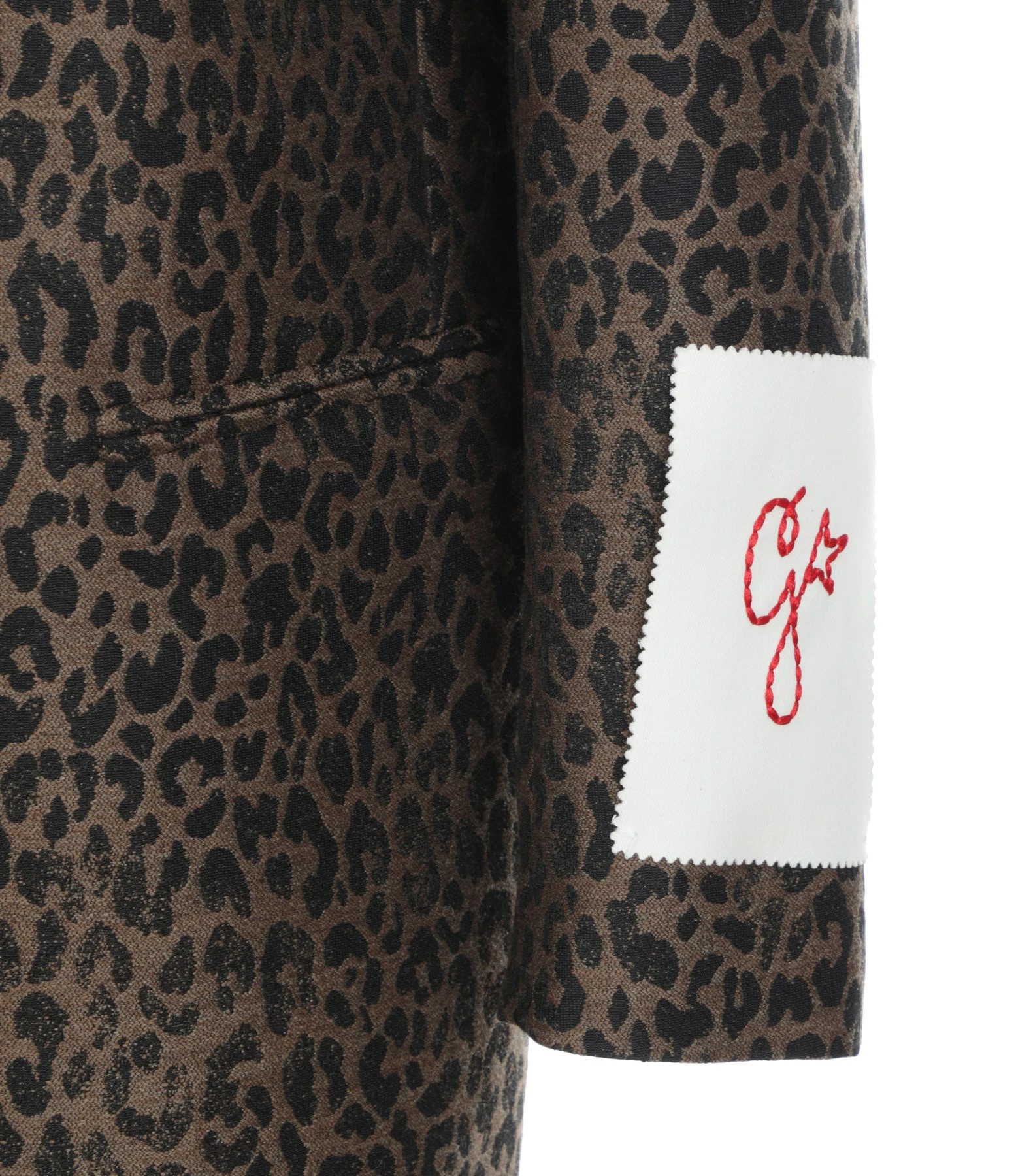 Remise 🎁 GOLDEN GOOSE Veste Blazer Golden Laine Léopard 🎉 2 Remise 🎁 GOLDEN GOOSE Veste Blazer Golden Laine Léopard 🎉 – Image 2