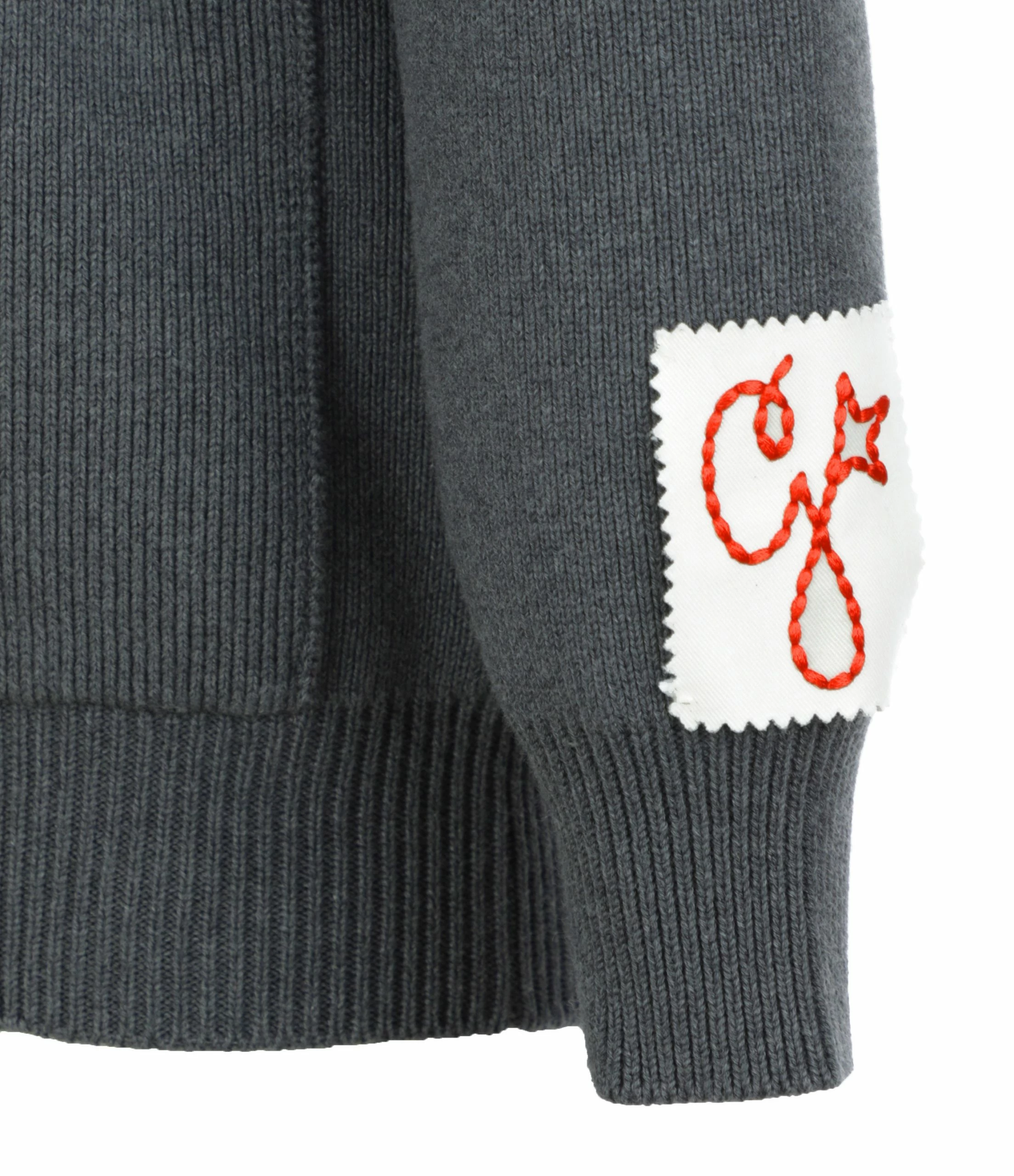 Remise ???? GOLDEN GOOSE Cardigan Golden Coton Gris Mélangé ???? 2 Remise ???? GOLDEN GOOSE Cardigan Golden Coton Gris Mélangé ???? – Image 2