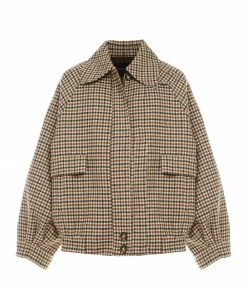 Sortie 😉 TARA JARMON Veste Blandine Laine Ocre 🥰