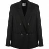 Le moins cher 🛒 FORTE_FORTE Blazer Crêpe Noir 🎁