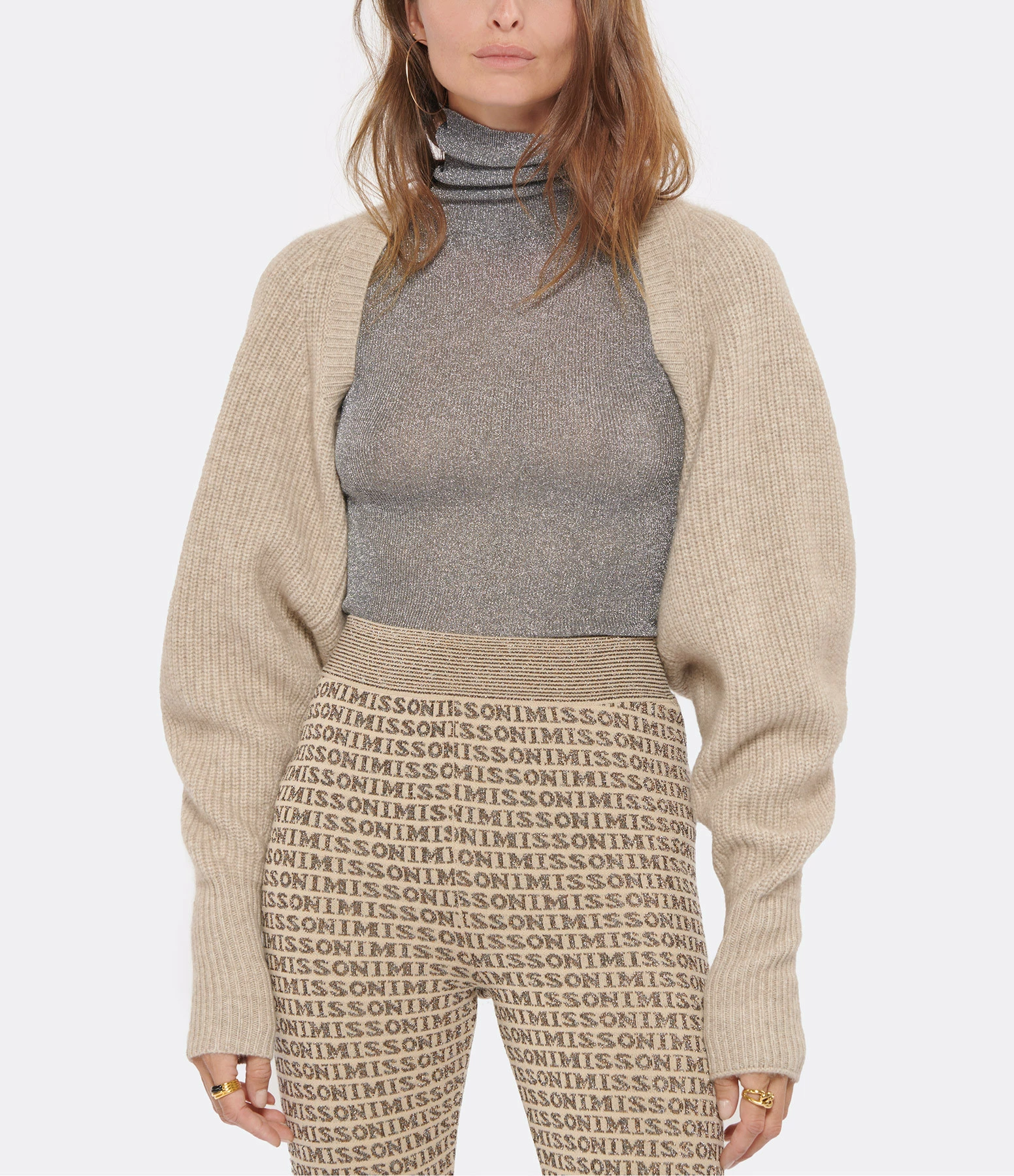 Remise ❤️ ISABEL MARANT Gilet Bess Laine Beige 🔥 2 Remise ❤️ ISABEL MARANT Gilet Bess Laine Beige 🔥 – Image 2