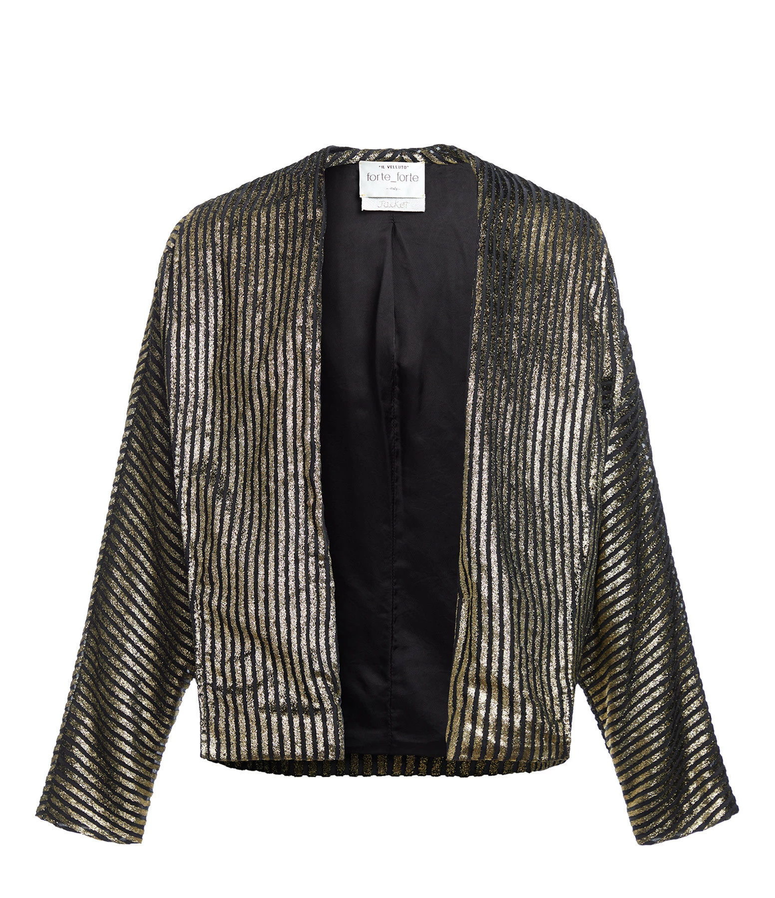 Remise ???? FORTE_FORTE Veste Laminated Noir ❤️ 1 Remise ???? FORTE_FORTE Veste Laminated Noir ❤️