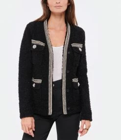 Offres 👏 SELF PORTRAIT Cardigan Poches Tweed Noir ⌛ 7 Offres 👏 SELF PORTRAIT Cardigan Poches Tweed Noir ⌛ -BOUTIQUE MARGAUX LONNBERG unnamed file 136