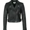 Bon marché 👏 IRO Veste Ashville Cuir Noir 🤩