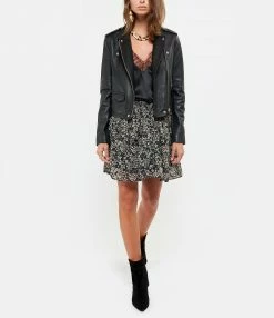 Bon marché 👏 IRO Veste Ashville Cuir Noir 🤩 -BOUTIQUE MARGAUX LONNBERG unnamed file 1372