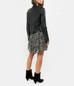 Bon marché 👏 IRO Veste Ashville Cuir Noir 🤩 -BOUTIQUE MARGAUX LONNBERG unnamed file 1373