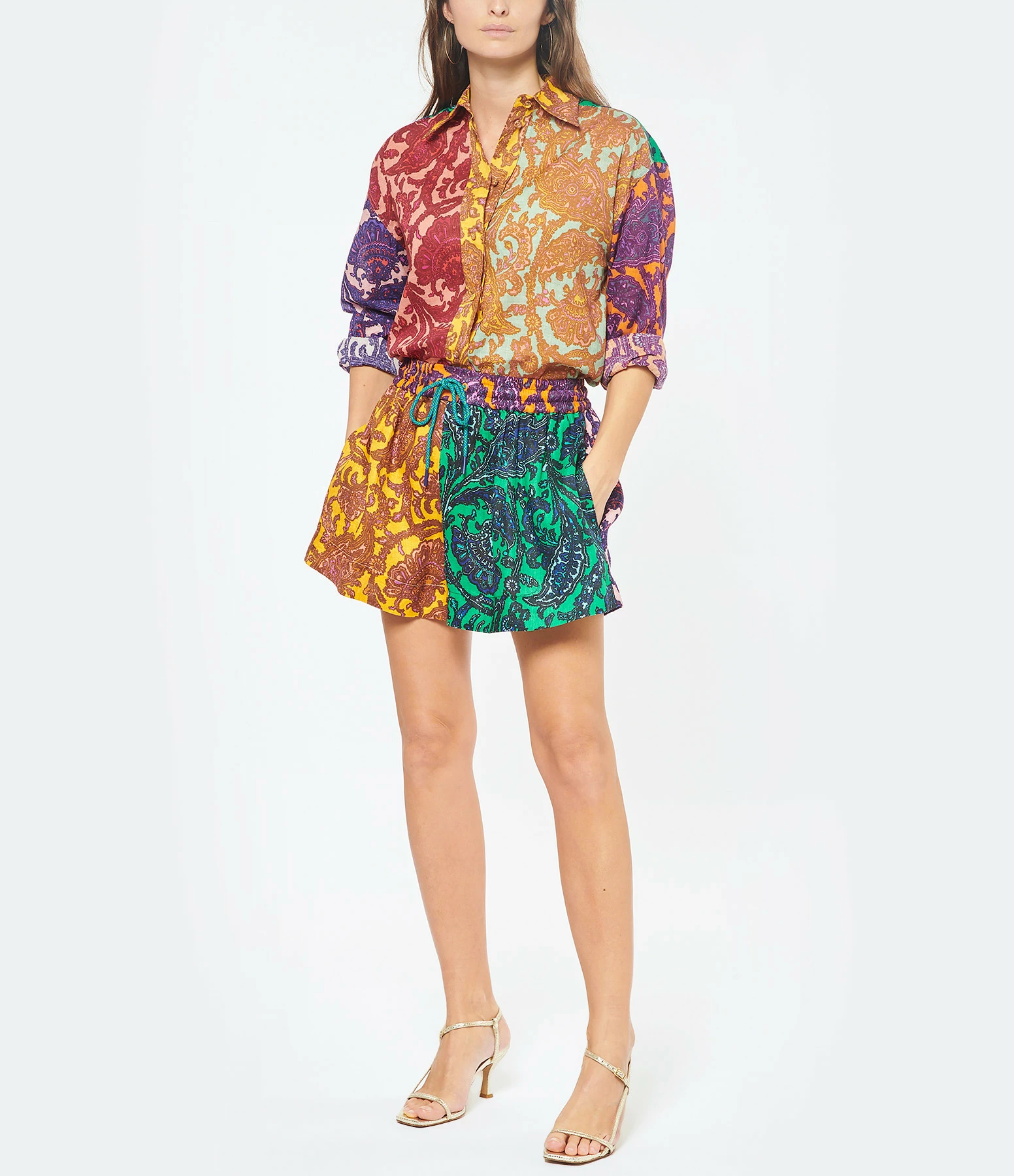Sortie ???? ZIMMERMANN Chemise Tiggy Coton Imprimé Cachemire ???? 3 Sortie ???? ZIMMERMANN Chemise Tiggy Coton Imprimé Cachemire ???? – Image 3