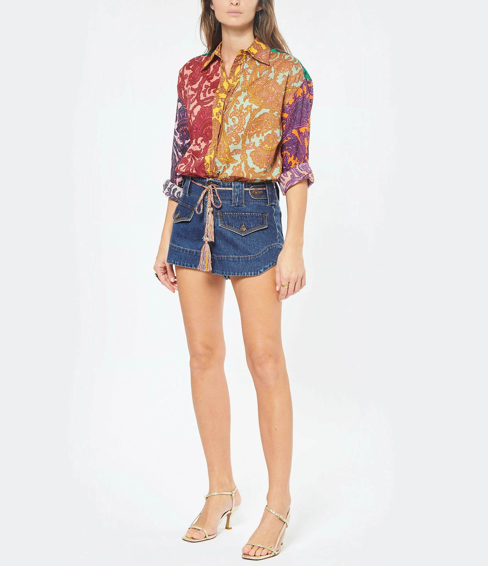 Sortie ???? ZIMMERMANN Chemise Tiggy Coton Imprimé Cachemire ???? 6 Sortie ???? ZIMMERMANN Chemise Tiggy Coton Imprimé Cachemire ???? – Image 6