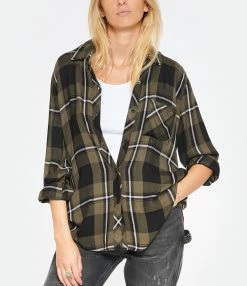 Budget ???? RAILS Chemise Hunter Black Olive Ivory ???? -BOUTIQUE MARGAUX LONNBERG unnamed file 1388