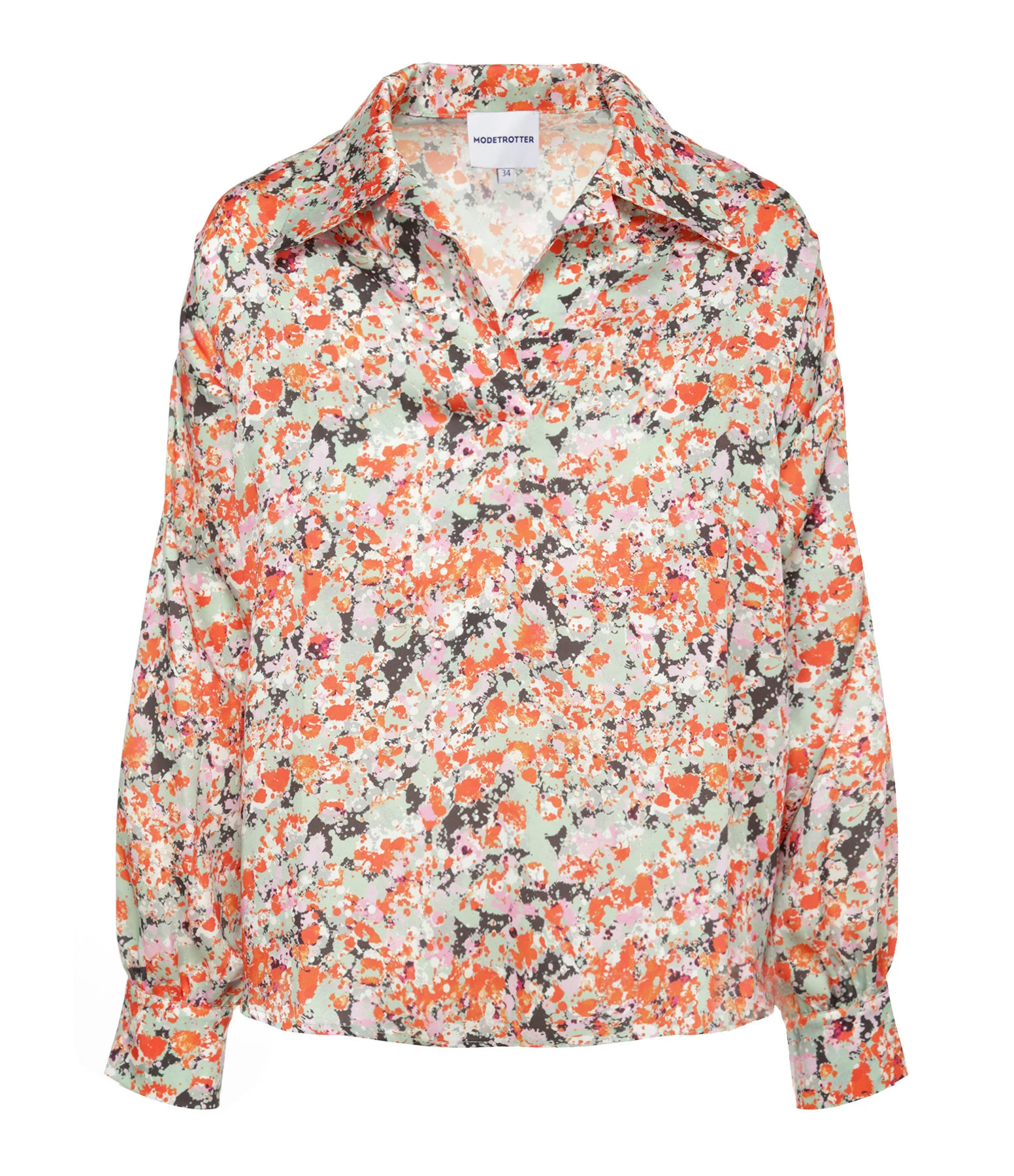 Coupon ???? MODETROTTER Blouse Alana Fleurie Orange ???? 1 Coupon ???? MODETROTTER Blouse Alana Fleurie Orange ????