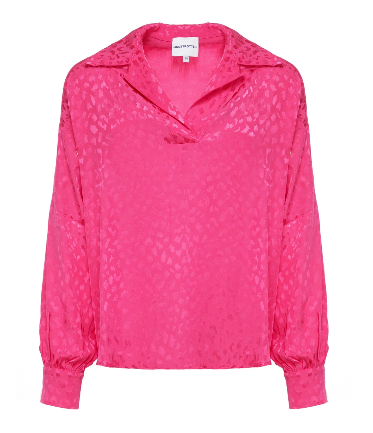 Sortie 😉 MODETROTTER Blouse Alana Fuchsia ⌛ 1 Sortie 😉 MODETROTTER Blouse Alana Fuchsia ⌛