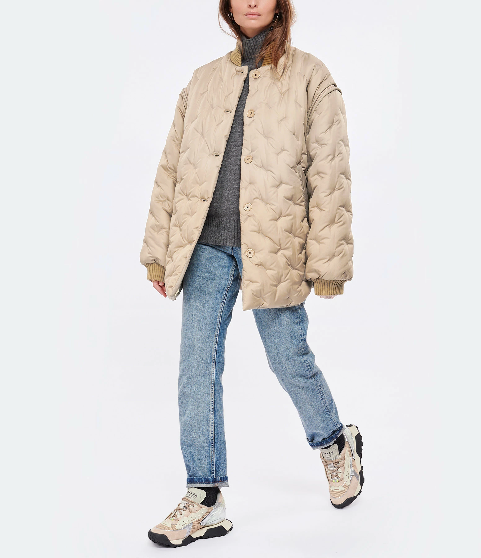 Meilleur prix 👍 SHERPA Bomber Long Gang Tobacco 🥰 5 Meilleur prix 👍 SHERPA Bomber Long Gang Tobacco 🥰 – Image 5