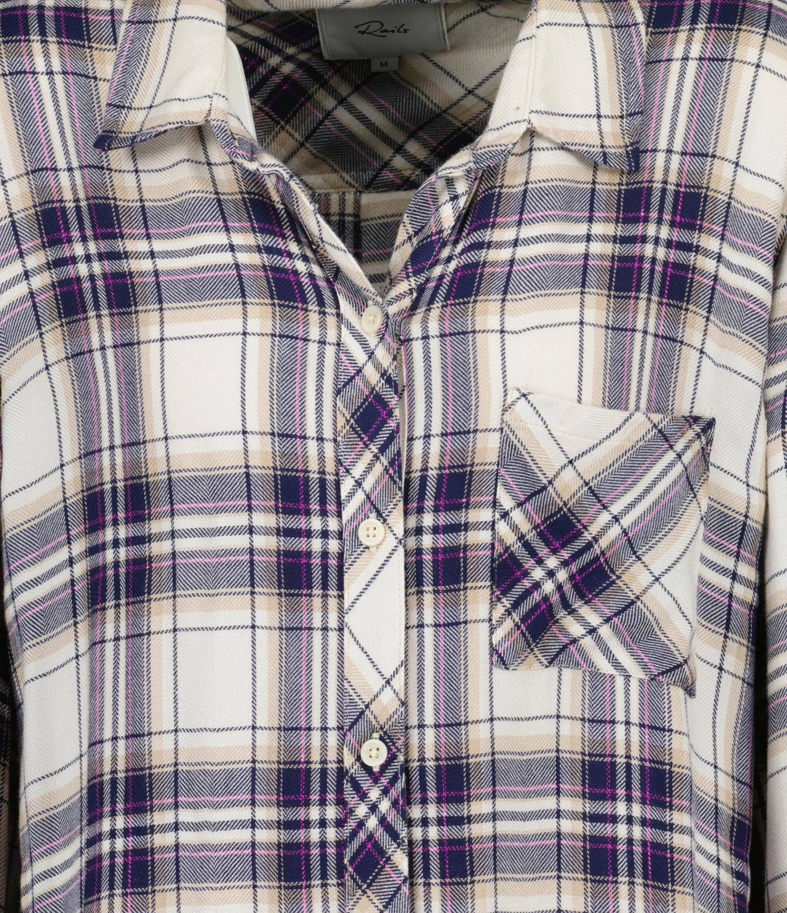Coupon ✨ RAILS Chemise Hunter Stone Navy Fuschia ✨ 2 Coupon ✨ RAILS Chemise Hunter Stone Navy Fuschia ✨ – Image 2