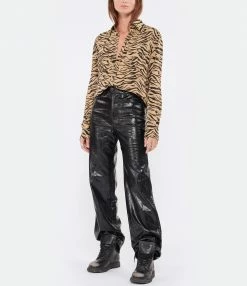 Acheter 🧨 ZADIG & VOLTAIRE Chemise Teros Tigre Naturel ❤️ -BOUTIQUE MARGAUX LONNBERG unnamed file 1438