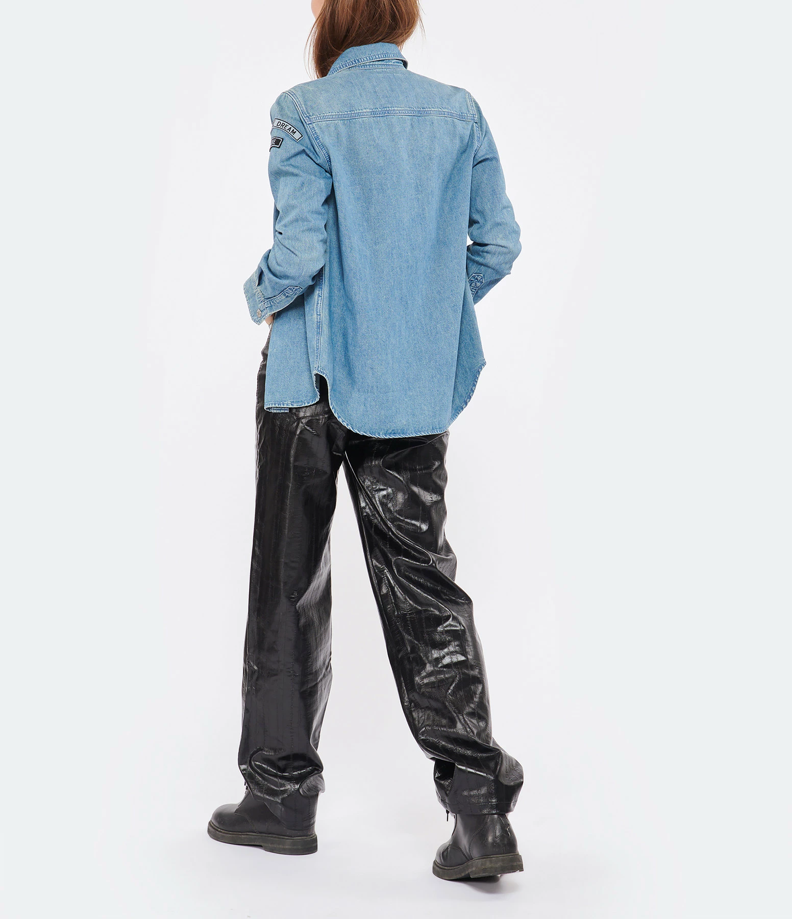 Bon marché 🧨 ZADIG & VOLTAIRE Chemise This Coton Denim Bleu Clair 🧨 4 Bon marché 🧨 ZADIG & VOLTAIRE Chemise This Coton Denim Bleu Clair 🧨 – Image 4