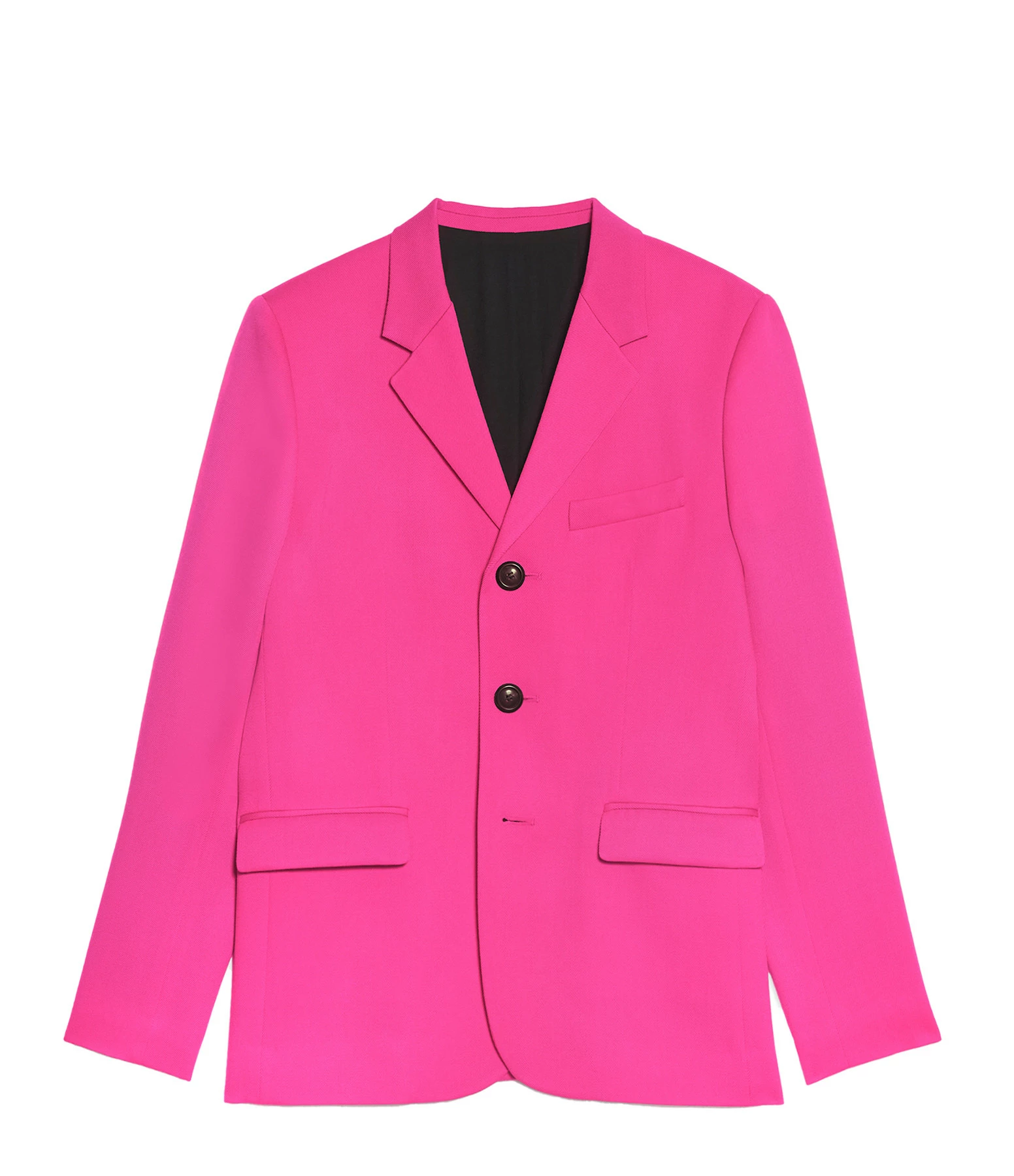 Bon marché ⌛ AMI PARIS Veste Blazer Unisexe Laine Vierge Fuchsia 🥰 1 Bon marché ⌛ AMI PARIS Veste Blazer Unisexe Laine Vierge Fuchsia 🥰