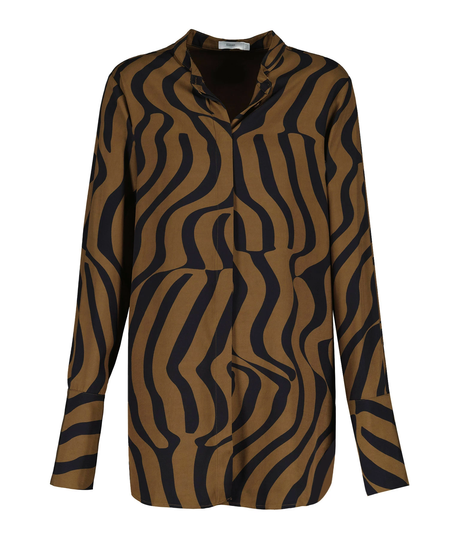 Bon marché 🌟 CLOSED Chemise Motifs Noir Chocolat ❤️ 1 Bon marché 🌟 CLOSED Chemise Motifs Noir Chocolat ❤️