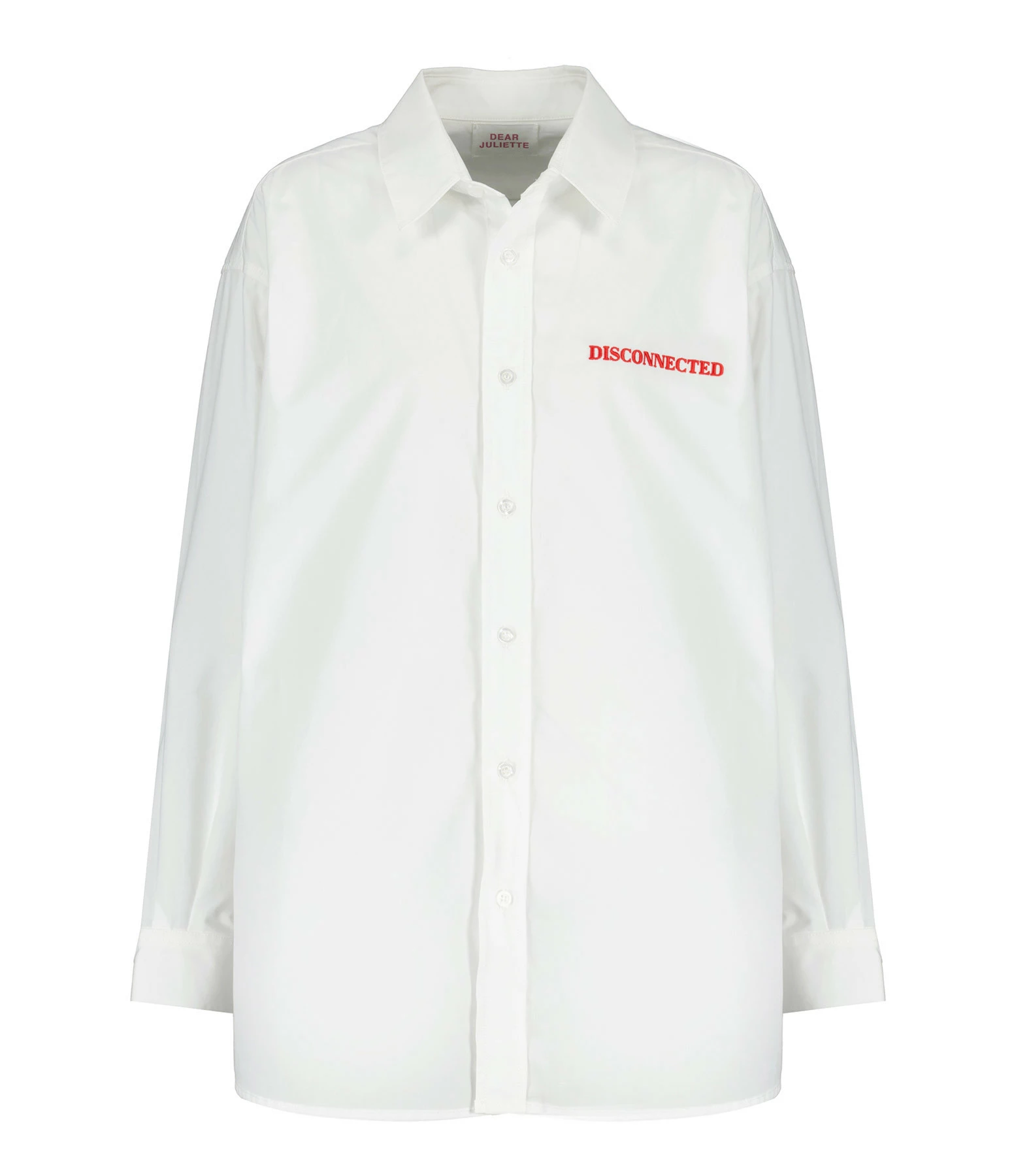 Top 10 ⌛ DEAR JULIETTE Chemise Disconnected Coton Blanc ✔️ 1 Top 10 ⌛ DEAR JULIETTE Chemise Disconnected Coton Blanc ✔️