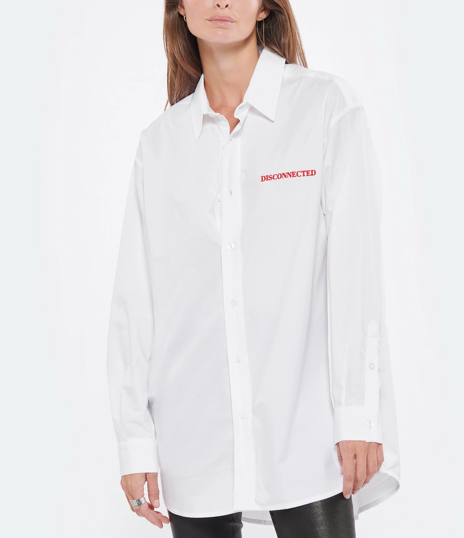 Top 10 ⌛ DEAR JULIETTE Chemise Disconnected Coton Blanc ✔️ 3 Top 10 ⌛ DEAR JULIETTE Chemise Disconnected Coton Blanc ✔️ – Image 3