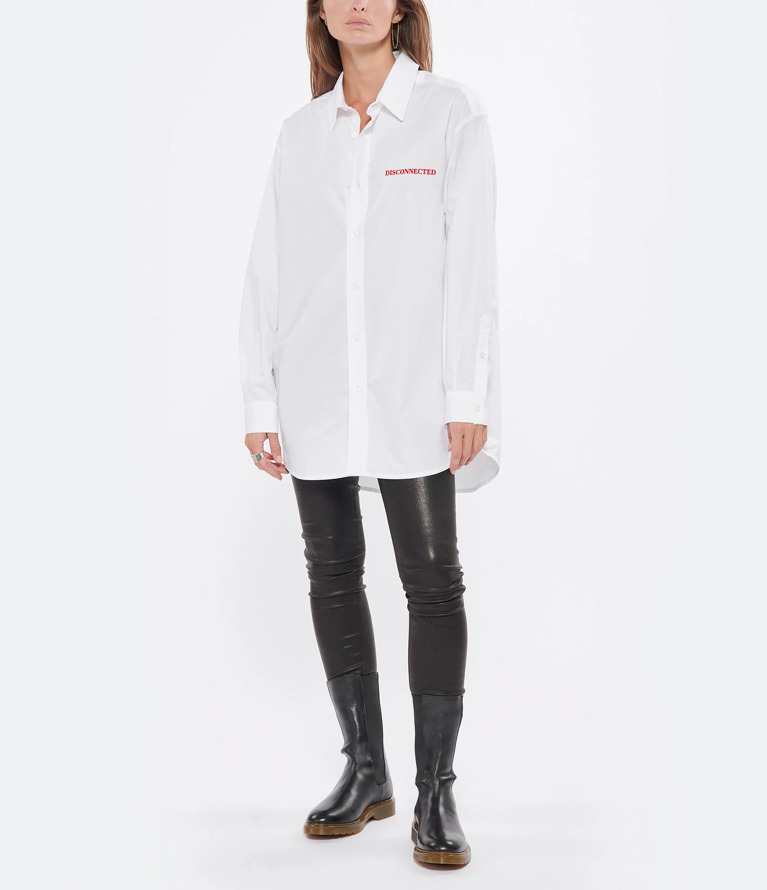 Top 10 ⌛ DEAR JULIETTE Chemise Disconnected Coton Blanc ✔️ 4 Top 10 ⌛ DEAR JULIETTE Chemise Disconnected Coton Blanc ✔️ – Image 4