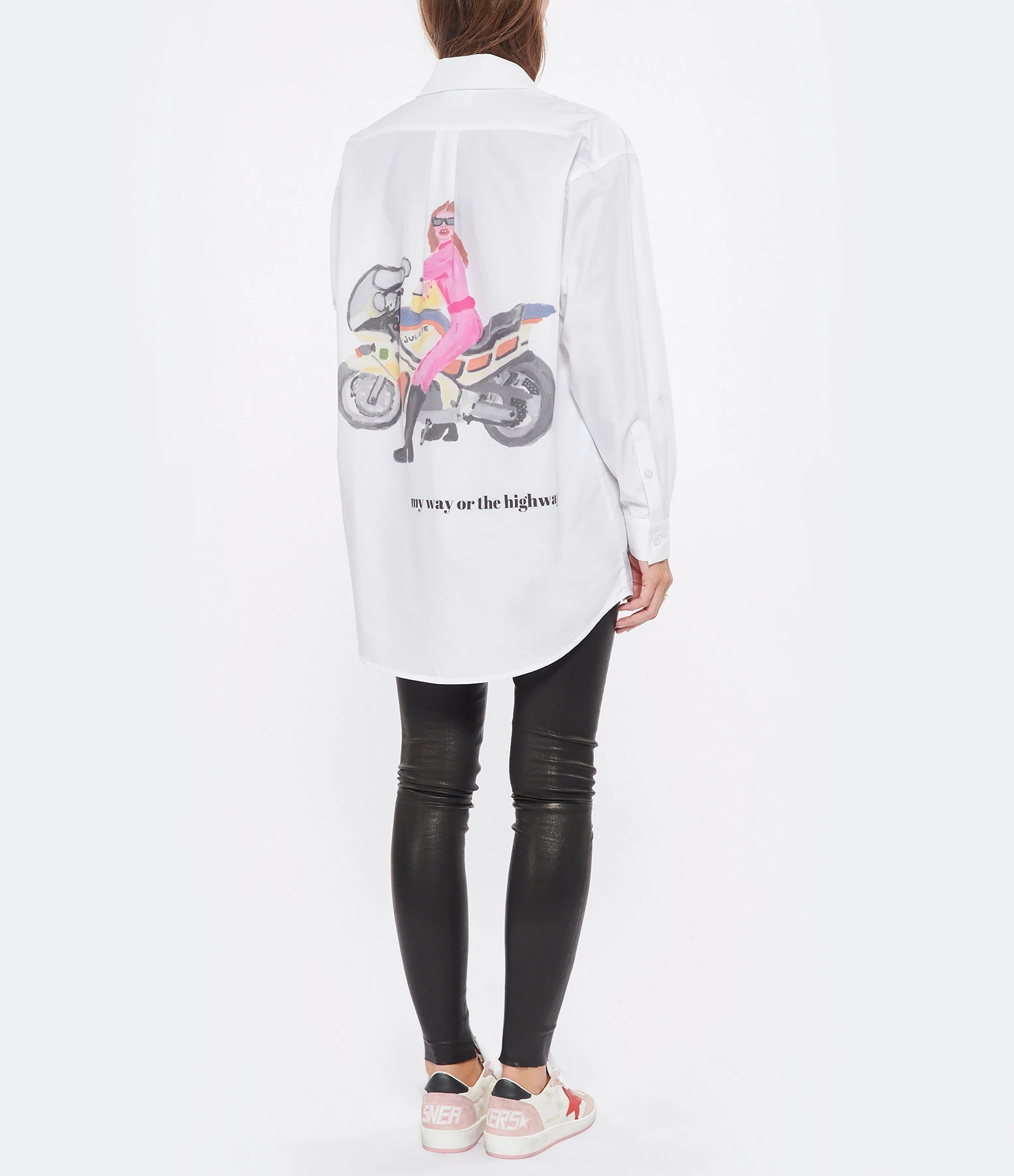 Bon marché ???? DEAR JULIETTE Chemise My Way Coton Blanc ???? 5 Bon marché ???? DEAR JULIETTE Chemise My Way Coton Blanc ???? – Image 5