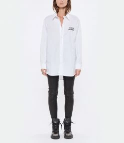 Le moins cher ❤️ DEAR JULIETTE Chemise Out Of Control Coton Blanc ⭐ -BOUTIQUE MARGAUX LONNBERG unnamed file 1498