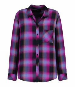 Acheter 🧨 RAILS Chemise Hunter Navy Magenta Sky ⭐